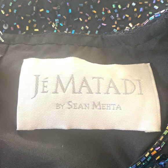 New Je Mayadi by Sean Meheta sparkly event dress - Picture 3 of 8